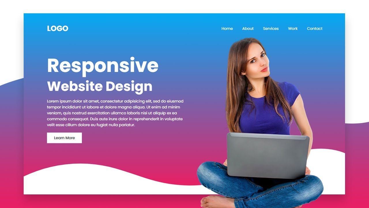 Web Design for Beginners: Responsive Website in HTML CSS