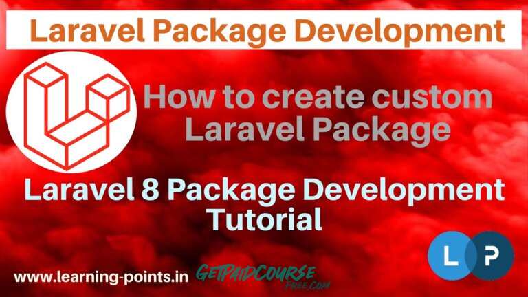 Package Development for Laravel & PHP