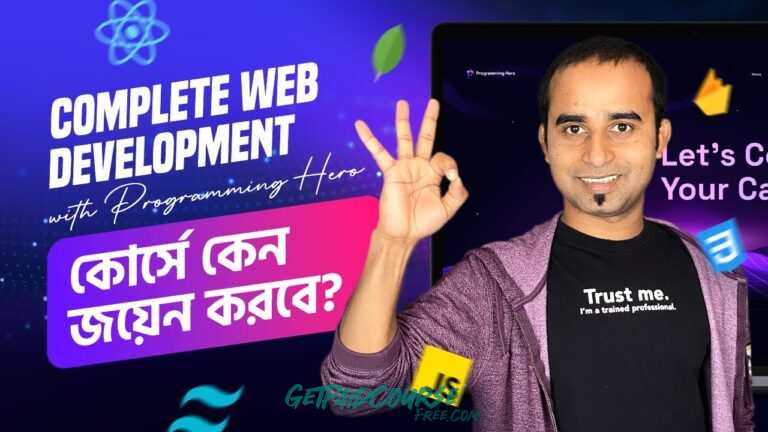 Complete Web Development Course 2022 With Jhankar Mahbub