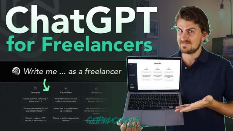 Udemy – Chatgpt – Make Money With Chatgpt As A New Freelancer
